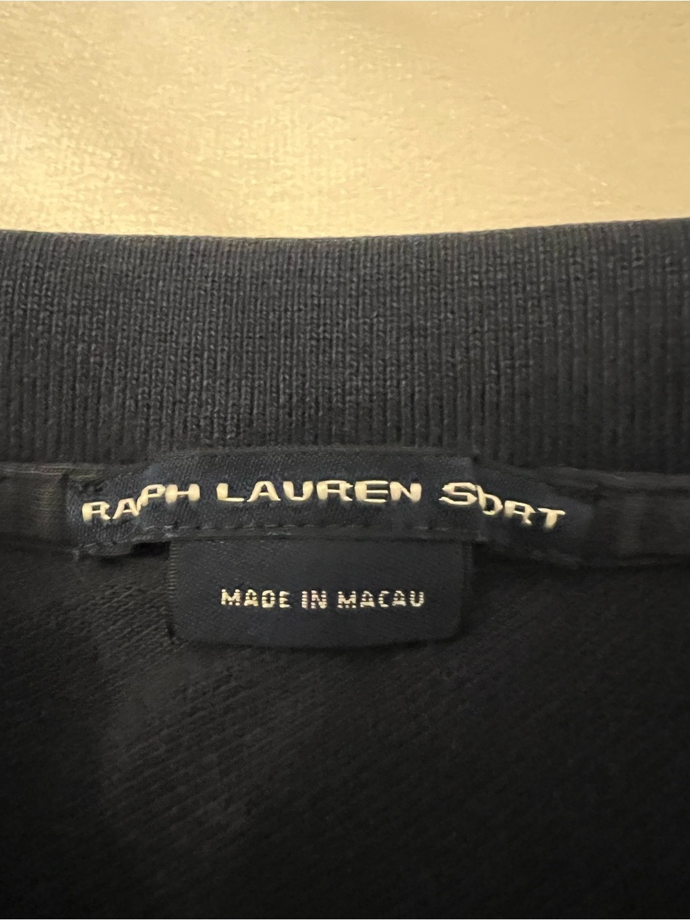 Vintage Ralph Lauren Women’s Navy Polo with Red Pony Embroidery - Picture 5 of 8